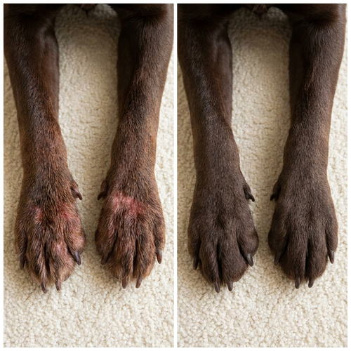 Patas antes y despues